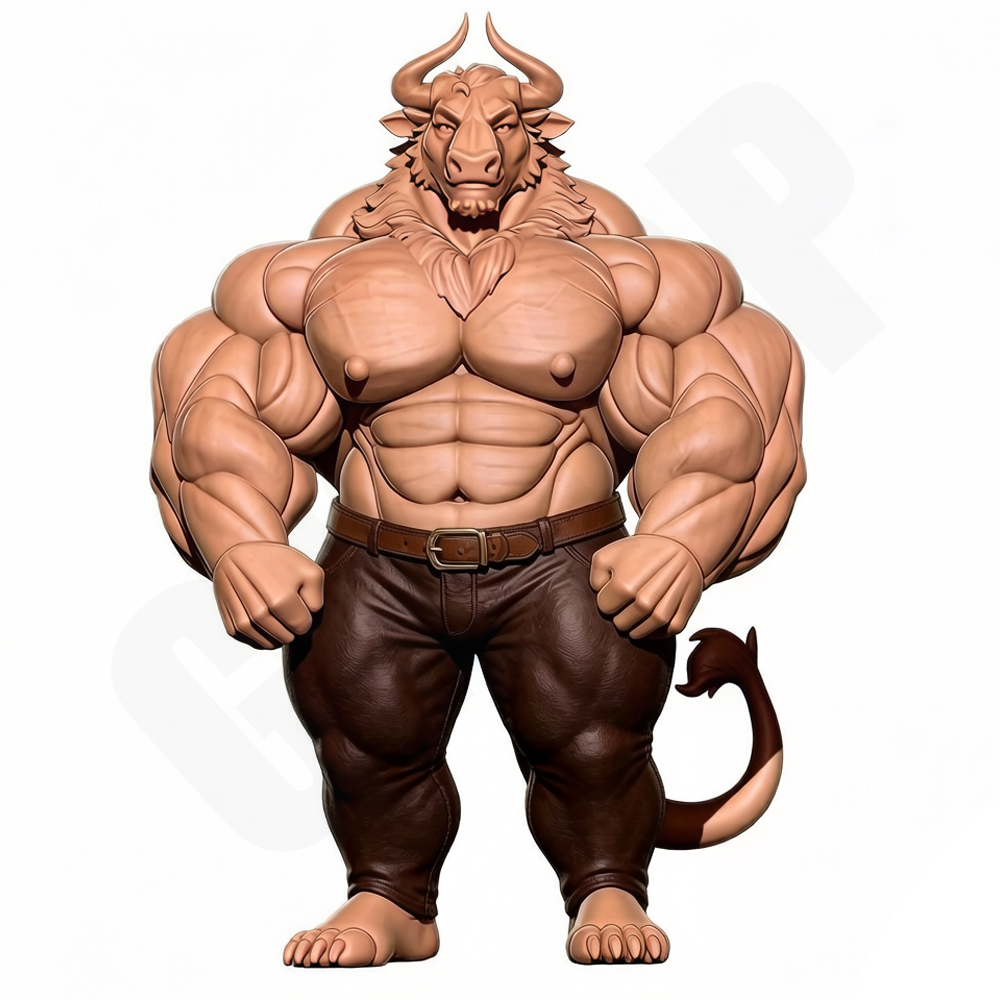 Resin Printer - Figurine en résine Hunky Fitness Muscle