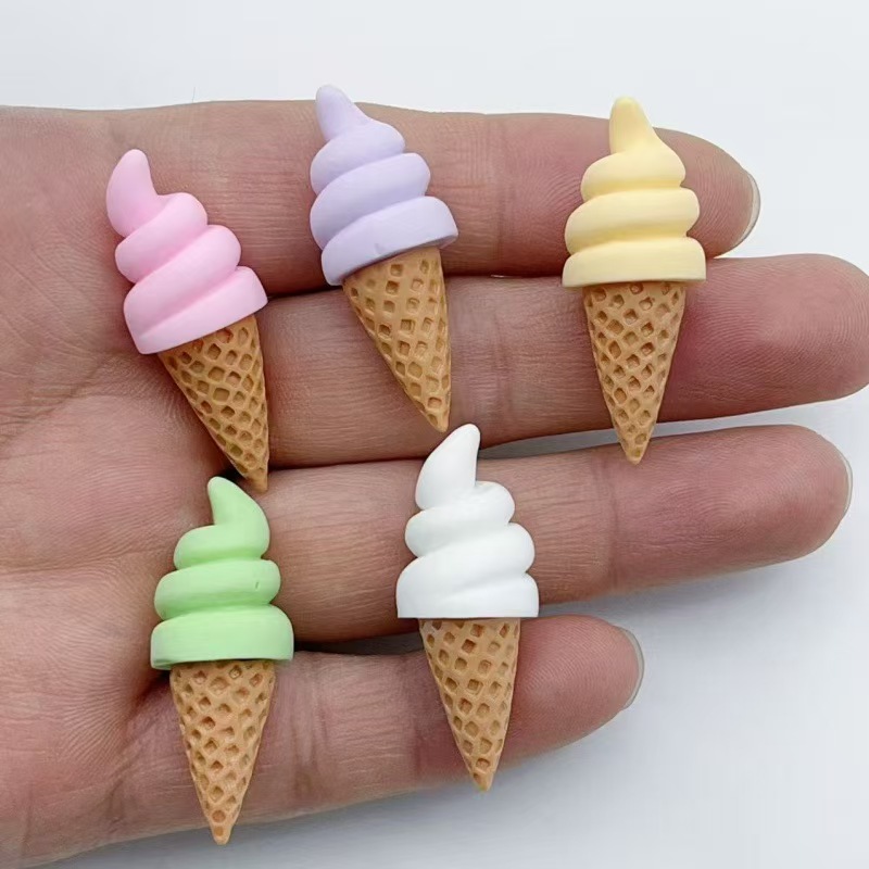 Resin - Lot de 10 décorations 3D en
