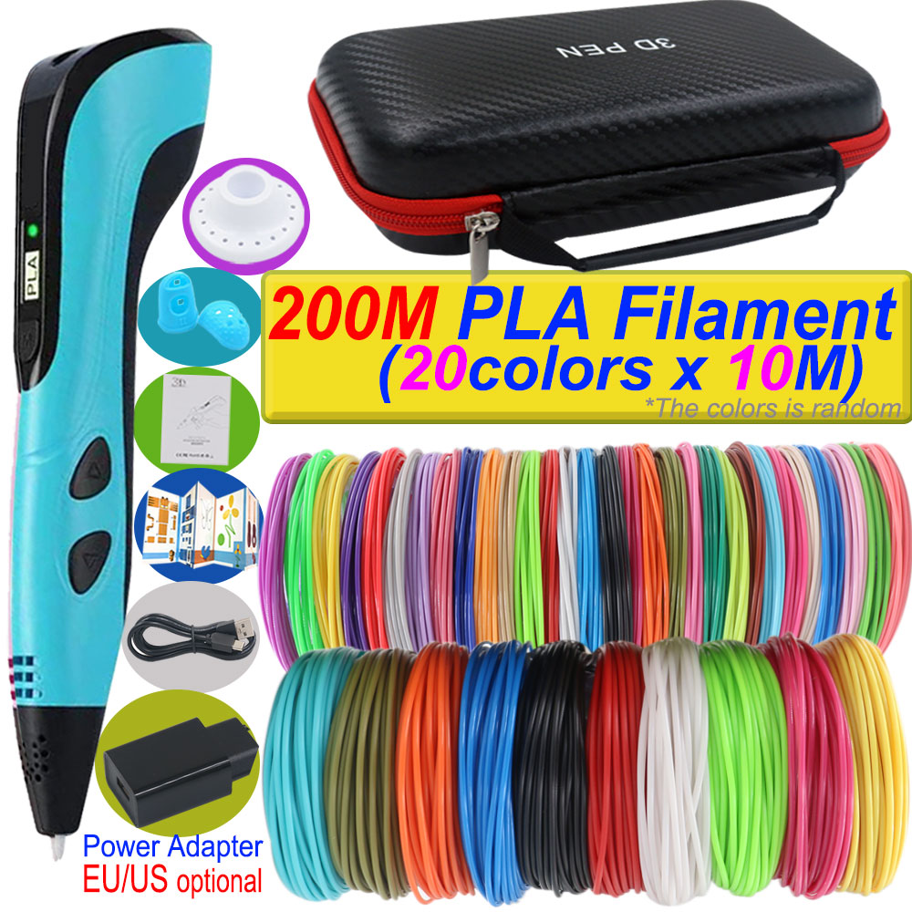 Pla Filament - Stylo d'impression 3D, bricolage, peinture tridimensionnelle,