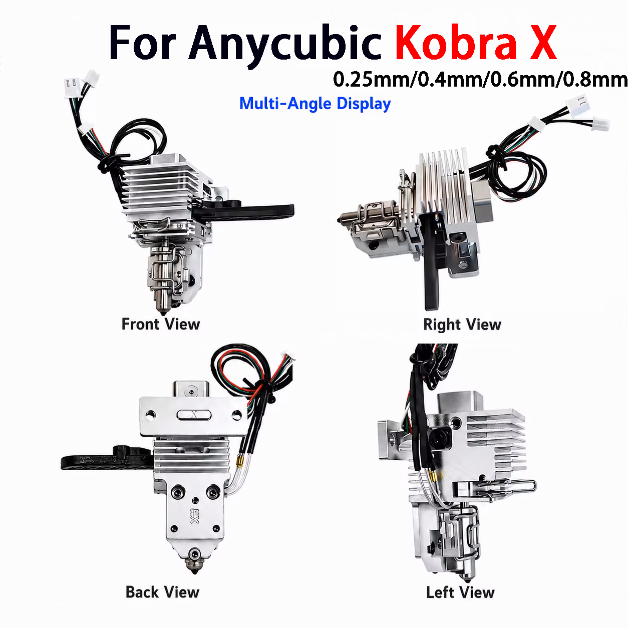 Kit de Hotend 0.25 0.4 0.6 0.8 - Hotend Assembly avis et prix