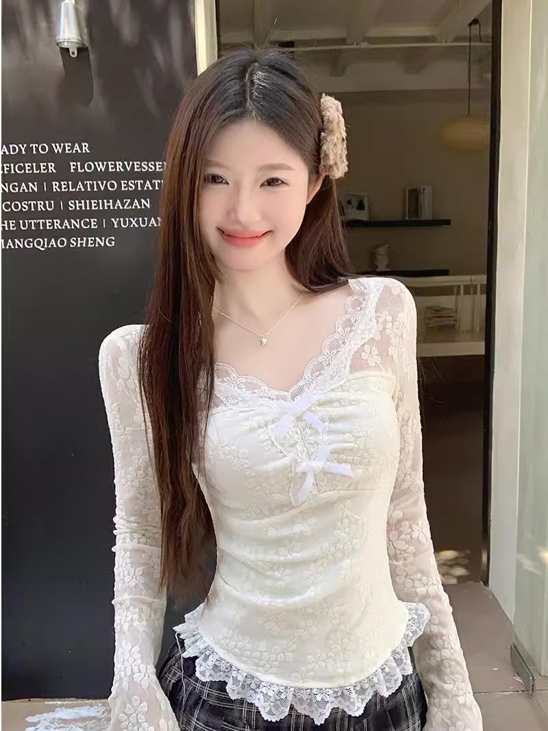 T-shirt à col en V avec bordur - Resin Vat avis et prix