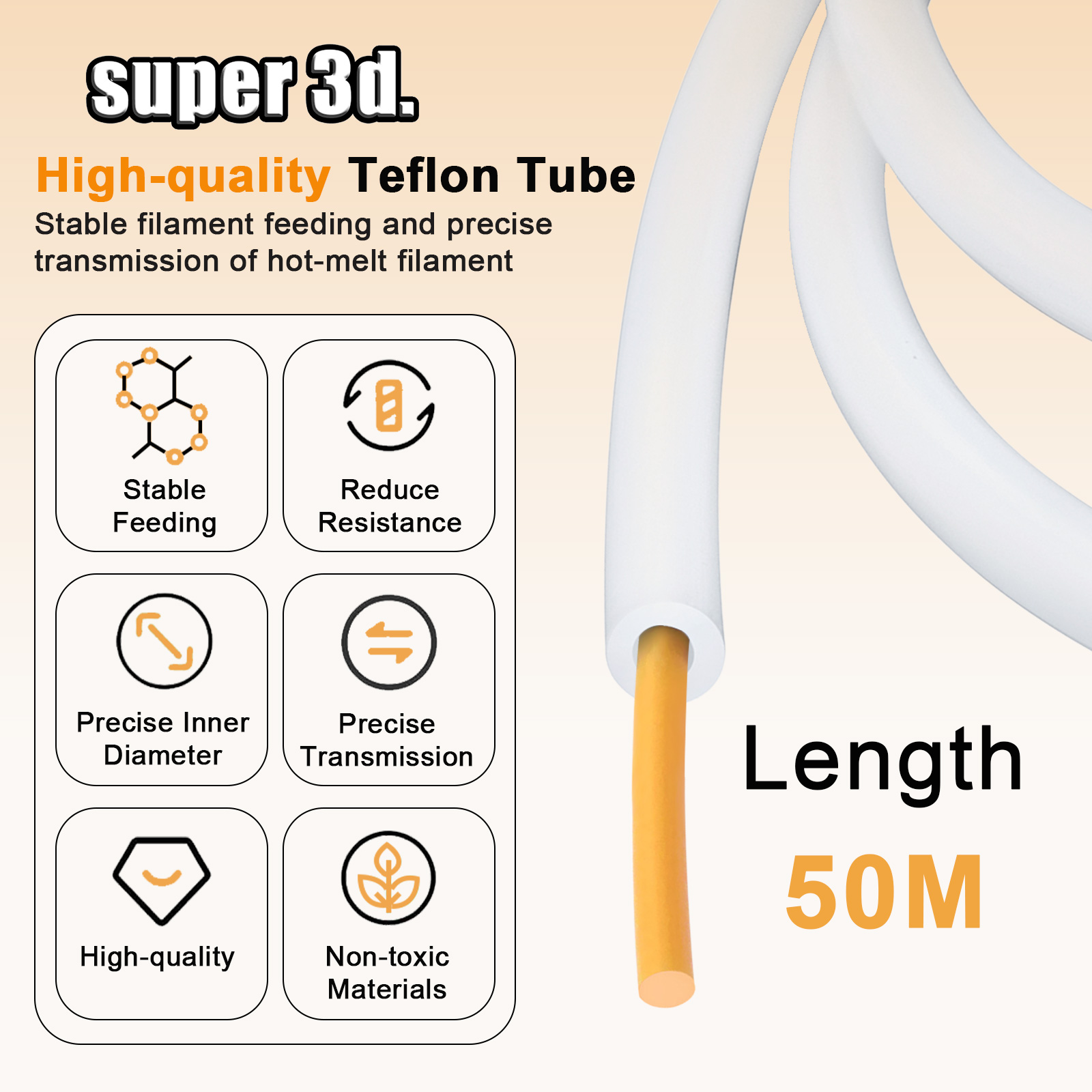Tube PTFE Bambu Lab 1/2/50M, d - Bowden Tube avis et prix