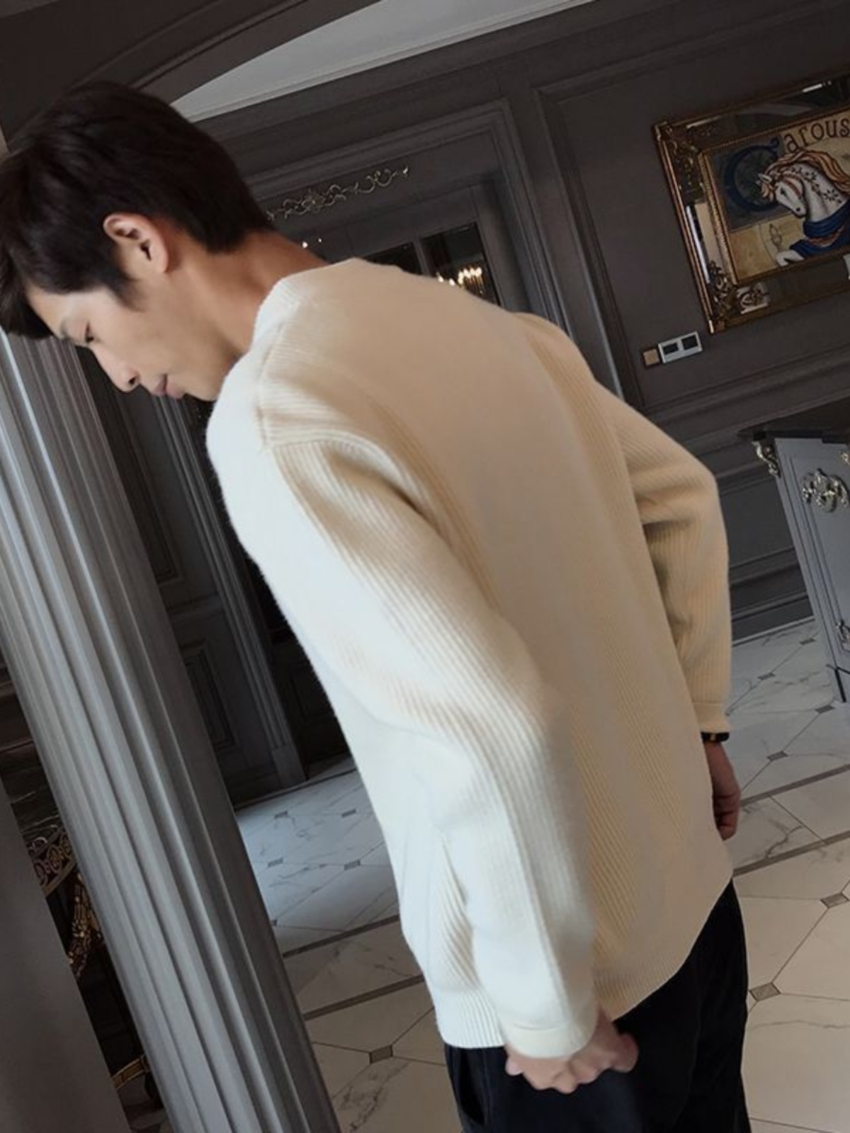 Cardigan en maille pour homme, - Resin Vat avis et prix