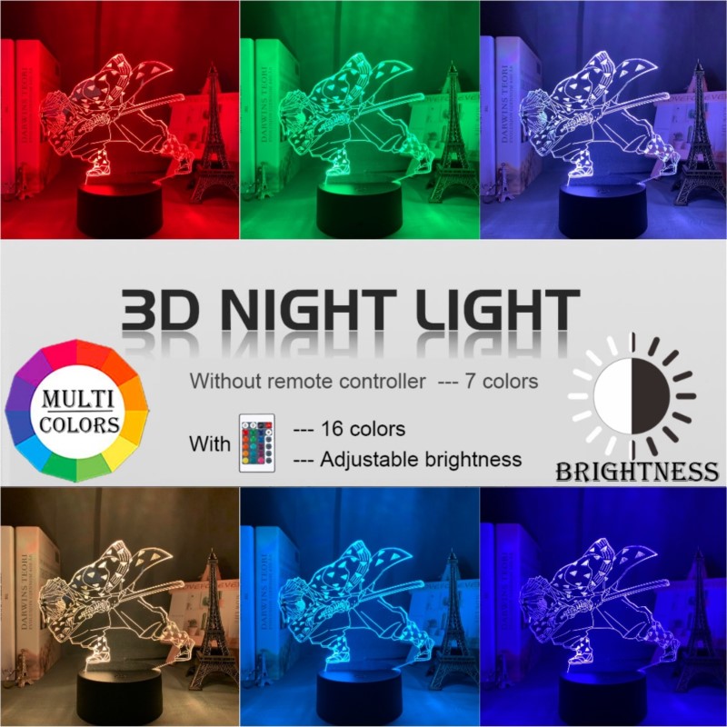 Acrylique Led veilleuse Anime  - Cr Touch avis et prix