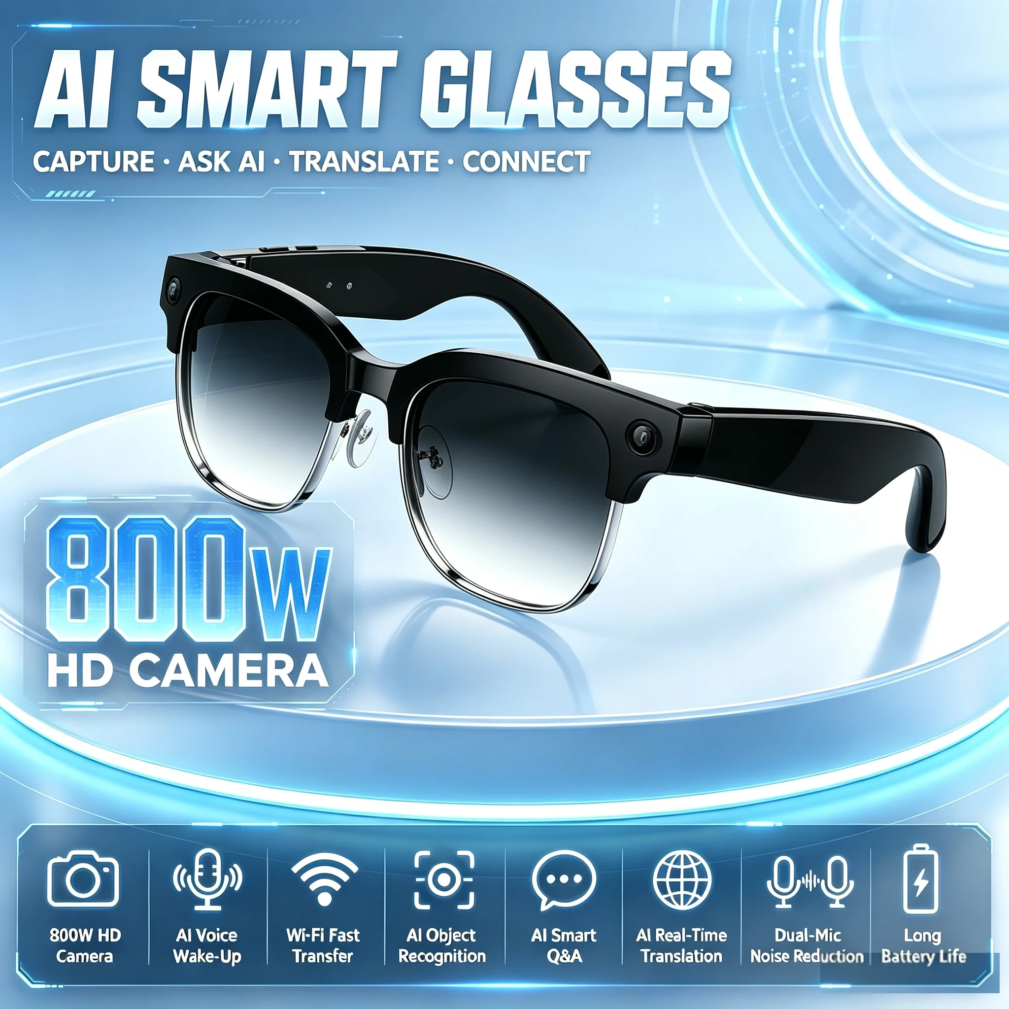 Lunettes intelligentes IA avec - Bltouch avis et prix