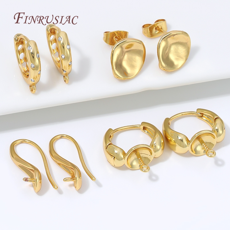 Boucle d'oreille Huggie plaqué - Nozzle Brass avis et prix