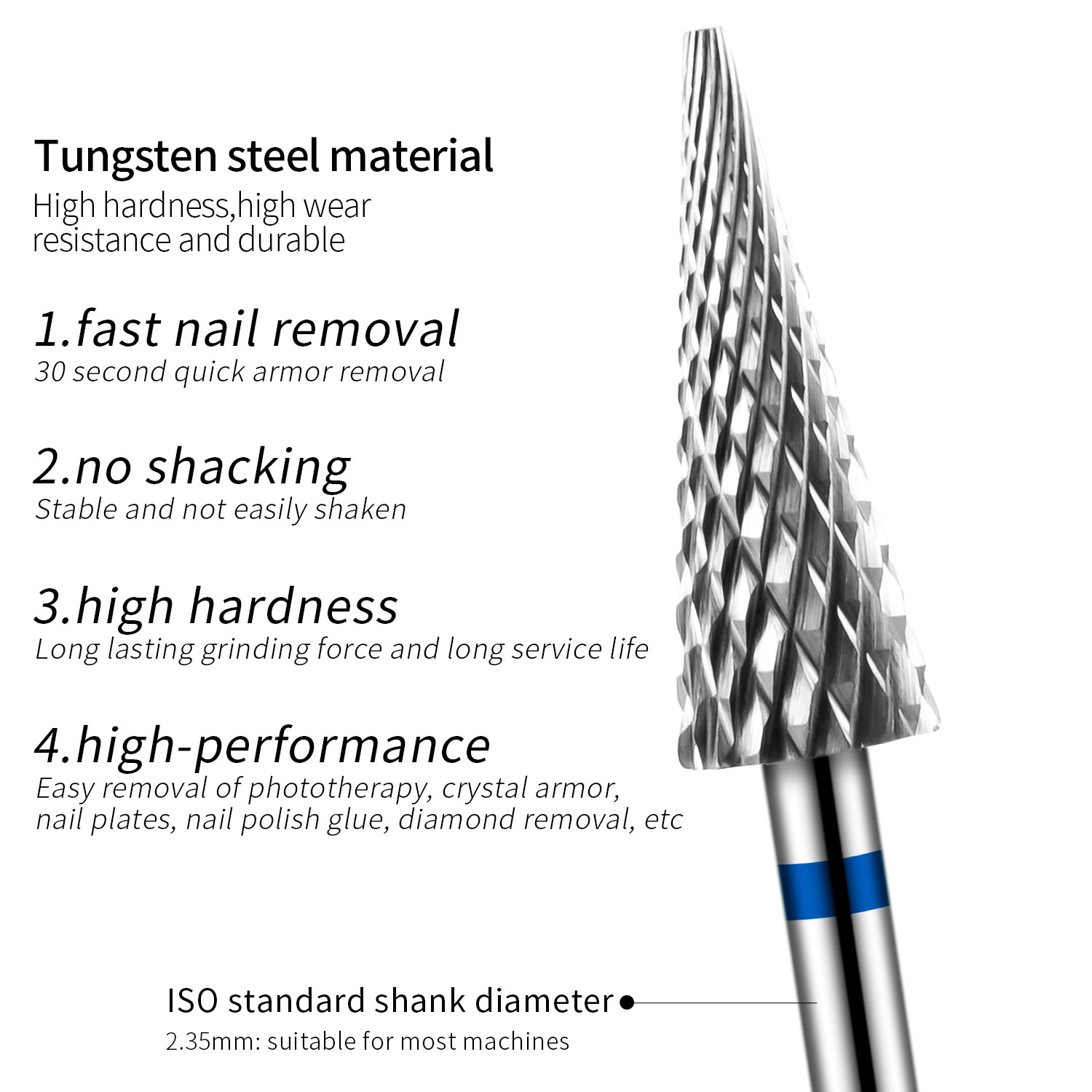 Forets à ongles en carbure de  - Nozzle Tungsten avis et prix