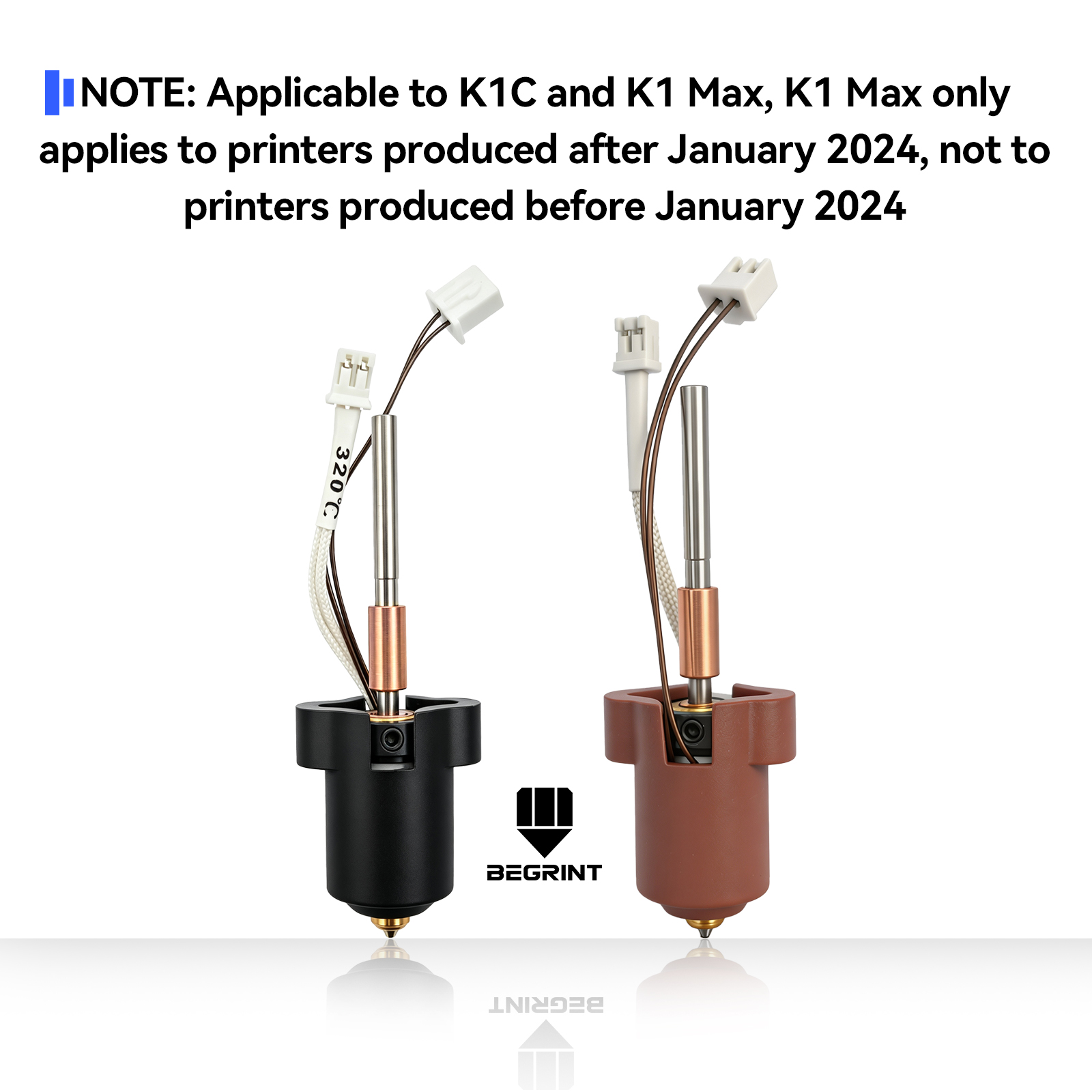 Kit Hotend pour Creality K1C K - Hotend Assembly avis et prix