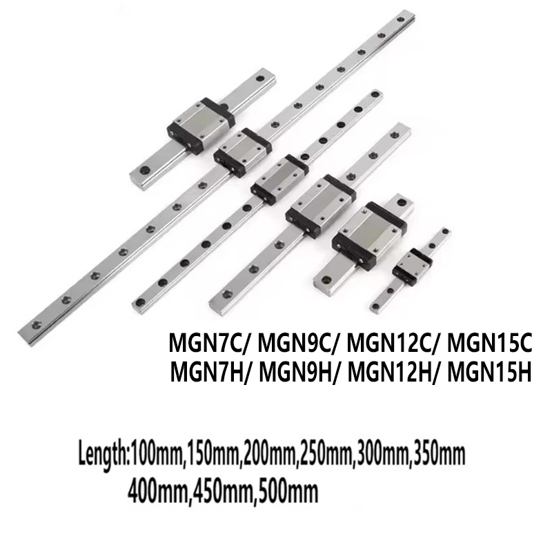 1PC 2PCS MGN12 MGN9 MGN15 MGN7 - Linear Rail Mgn12H Set avis et prix