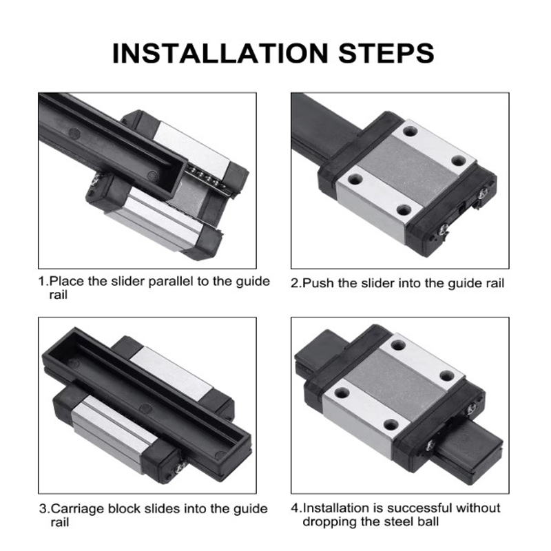 4 jeux de rails de guidage lin - Linear Rail Mgn12H Set avis et prix